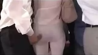 جنس قوي في الحافلة مع طبيبة مثيرة